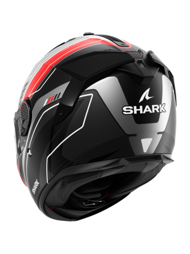 CASQUE SHARK SPARTAN GT PRO TORYAN NOIR ROUGE MAT