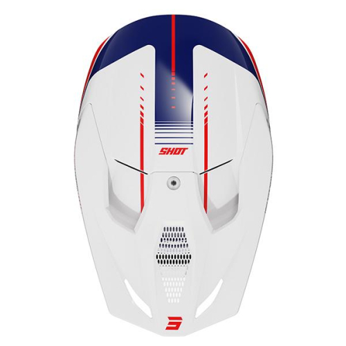 CASQUE SHOT FURIOUS PEAK BLEU/ROUGE