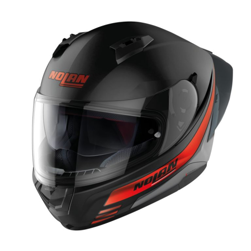 Casque Nolan N60-6 Sport Outset Noir Mat/Rouge