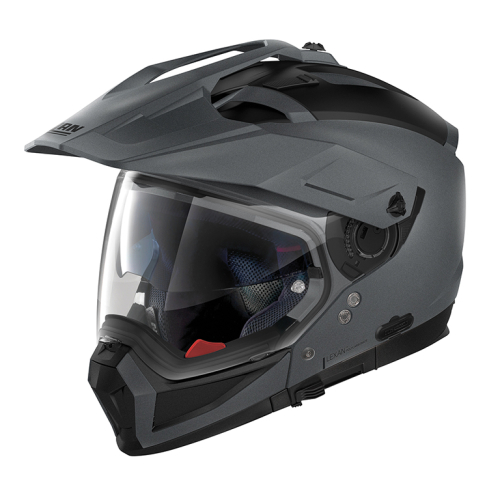 Casque Nolan N70-2 X N-Com Classic Gris Volcan