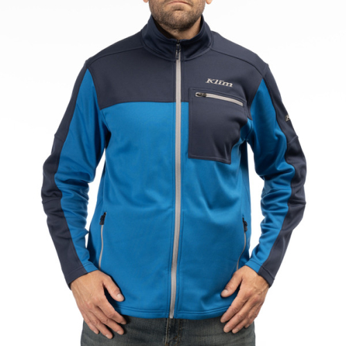 VESTE GLACIER klim bleu