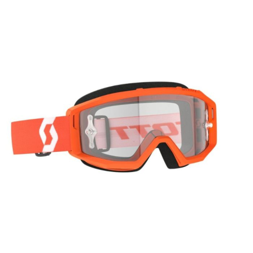 Masque Scott Primal orange/blanc Ecran Clair