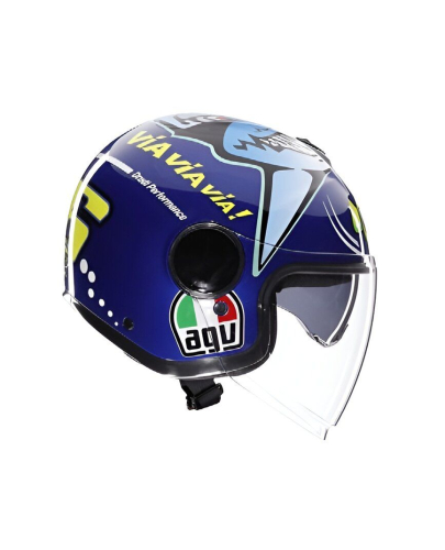 Casque Jet AGV Eteres Rossi Misano 2015