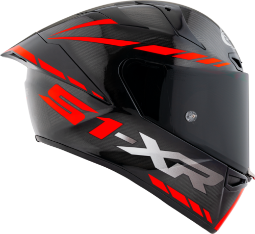 Casque SUOMY S1-XR GP Carbone Hypersonic Rouge