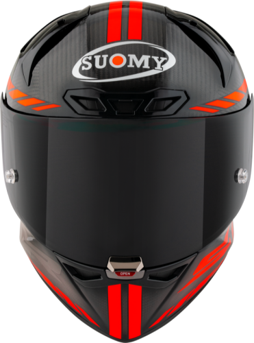 Casque SUOMY S1-XR GP Carbone Hypersonic Rouge