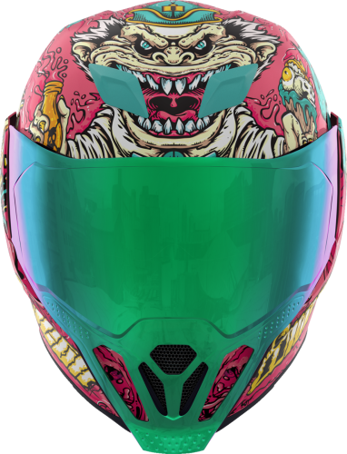 Casque Icon Airflite MIPS Snack Attack Rose/Turquoise