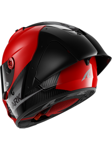 CASQUE SHARK AERON-GP FULL CARBON Rouge/Anthracite