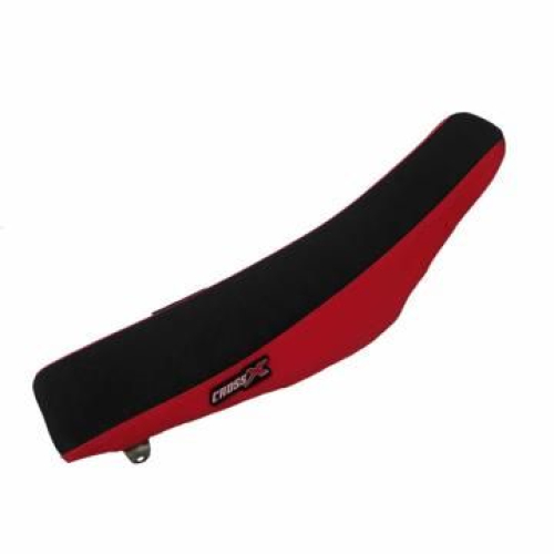 HOUSSE DE SELLE HONDA CRF 450 2021 CRF TOP BLACK- SIDE RED (M118-2BR)