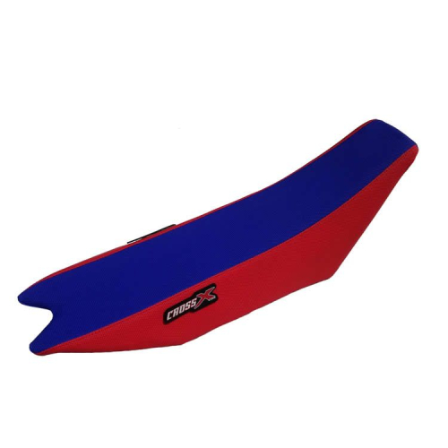 HOUSSE DE SELLE BETA  RR-RS - TOP BLUE- SIDE RED  (1)