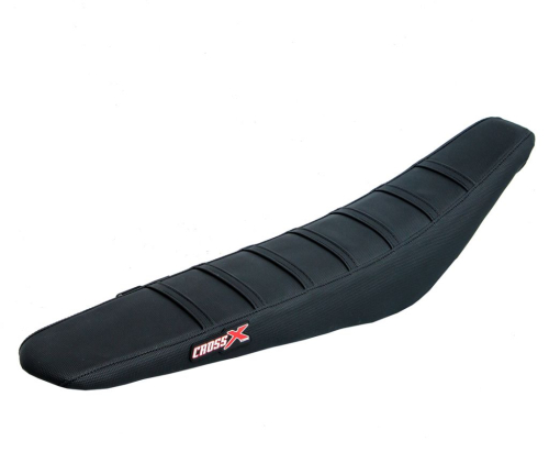 HOUSSE DE SELLE KTM LC SX 50 - TOP BLACK- SIDE BLACK-STRIPES BLACK  (2)