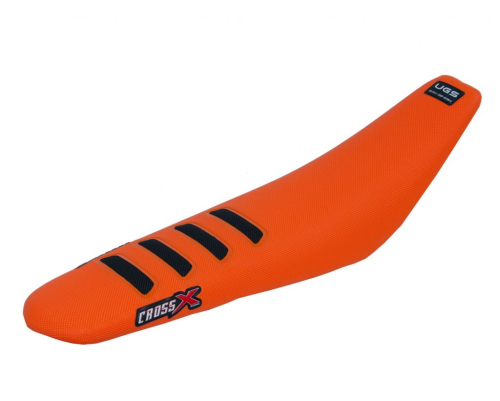 HOUSSE DE SELLE KTM SX 65 - UGS COLOR WAVE ORANGE-BLACK 