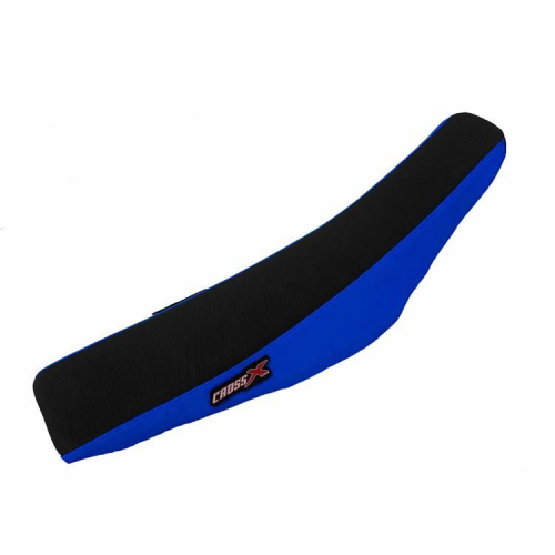 Housse de selle MX/ EN 2022 Bicolore Noir Bleu