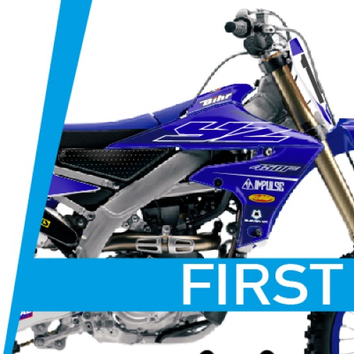 Kit déco motocross YAMAHA 250 YZF 2022 FIRST personnalisable