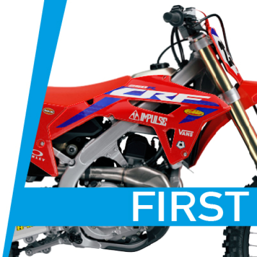 Kit déco motocross HONDA 250 CRF 2024 FIRST personnalisable