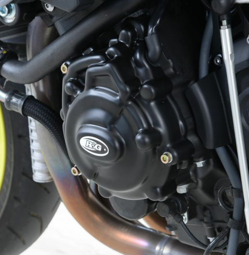 Couvre-carter gauche (alternateur) R&G RACING noir Yamaha MT-10