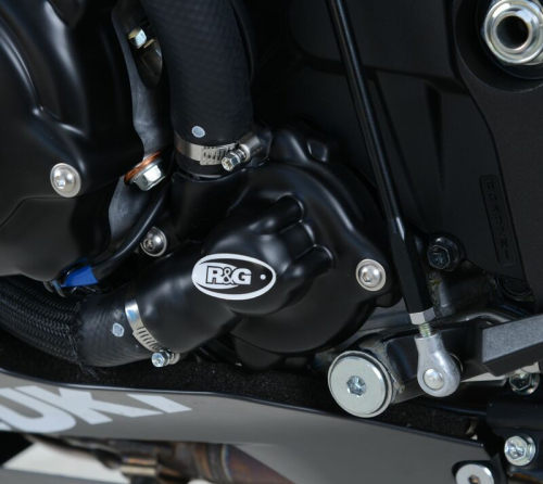 Couvre-carter gauche (pompe à eau) R&G RACING noir GSX-R 1000