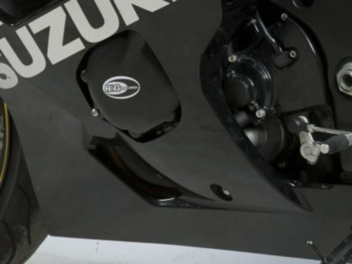 Couvre-carter gauche R&G RACING noir Suzuki GSX-R750