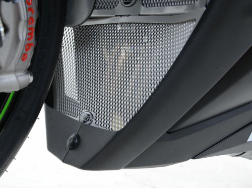 Grille de collecteur R&G RACING titane Kawasaki Ninja ZX-10R