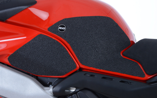 Kit grip de réservoir R&G RACING 4 pièces noir Ducati Panigale V4