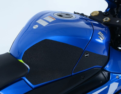 Kit grip de réservoir R&G RACING 4 pièces noir Suzuki GSXR1000R