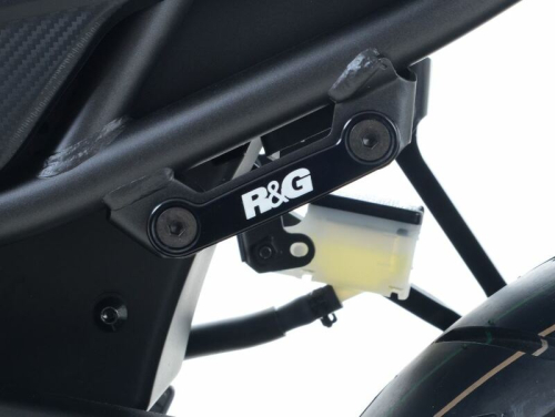 Kit suppression de reposes-pied arrière R&G RACING noir Honda CBR500R