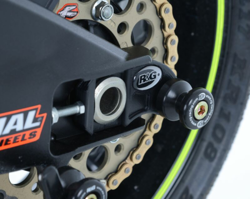 Pions de bras oscillant avec platine R&G RACING noir BMW G310R