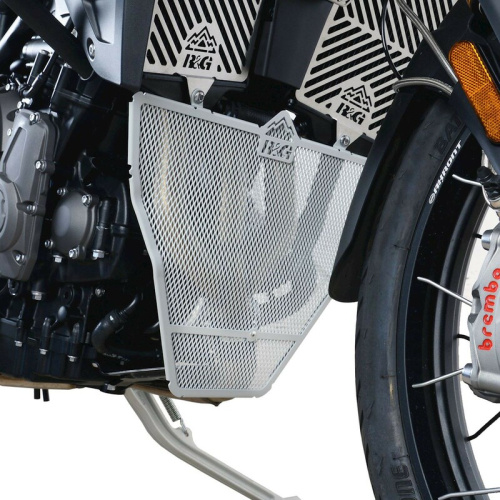 Protection de radiateur R&G RACING argent Triumph Tiger 900