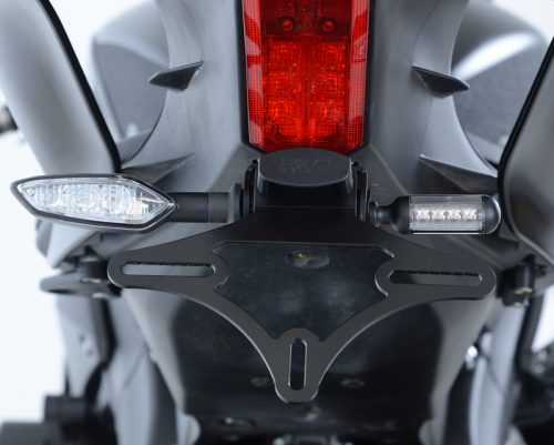 Support de plaque R&G RACING noir Yamaha YZF-R6