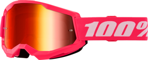 Masque 100% Strata 2 Rose - Ecran Mirror Rouge