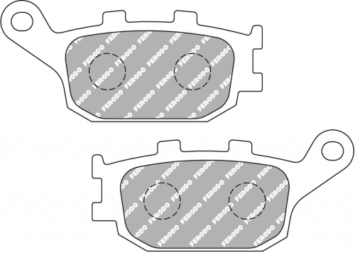 Plaquette de frein Métal Fritté Sinter Grip Road - R90 ref: FDB754ST