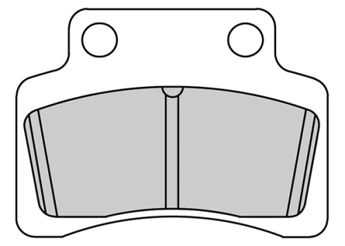 Plaquette de frein Semi-Métal Eco-Friction Route - R90 ref: FDB2191EF