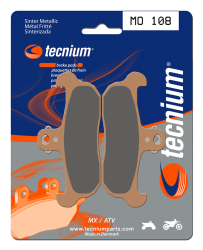 Plaquettes de frein TECNIUM MX/Quad métal fritté - MO108