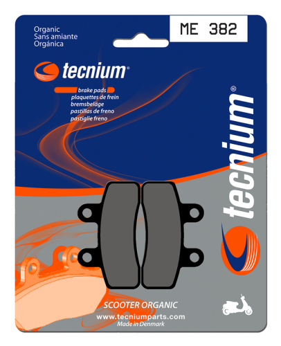 Plaquettes de frein TECNIUM Scooter organique - ME382