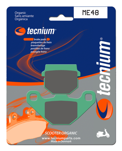 Plaquettes de frein TECNIUM Scooter organique - ME48