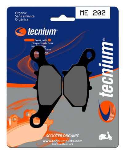 Plaquettes de frein TECNIUM Scooter organique - ME202