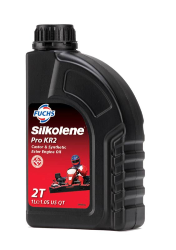 PRO KR2 - Huile Ricin moteur 2T 100% synthèse 1L