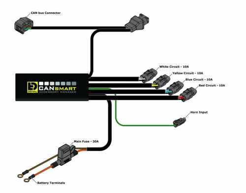 Faisceau DENALI CANsmart Plug-N-Play Gen II BMW K1600