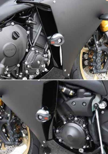 Kit fixation tampon de protection LSL pour YAMAHA YZF-R1 2009