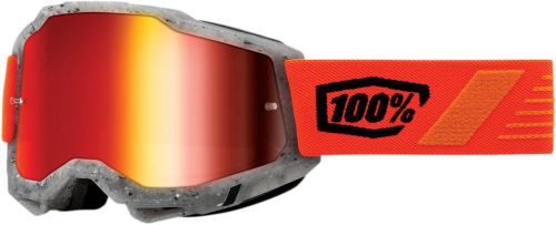 Masque 100% ACCURI 2 SCHRUTE - Ecran Miroir Rouge