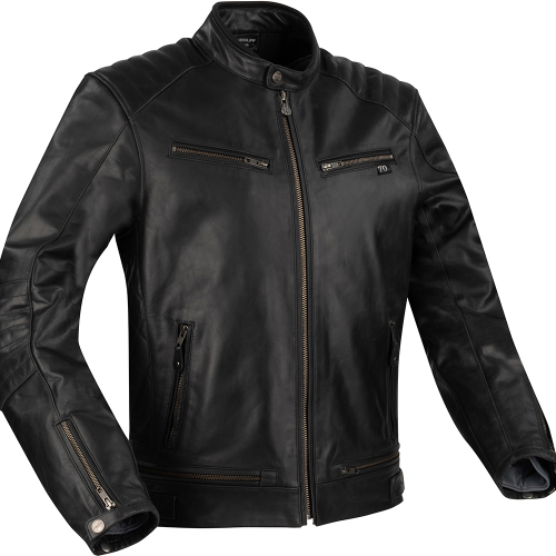 Blouson cuir SEGURA OWEN Noir MP