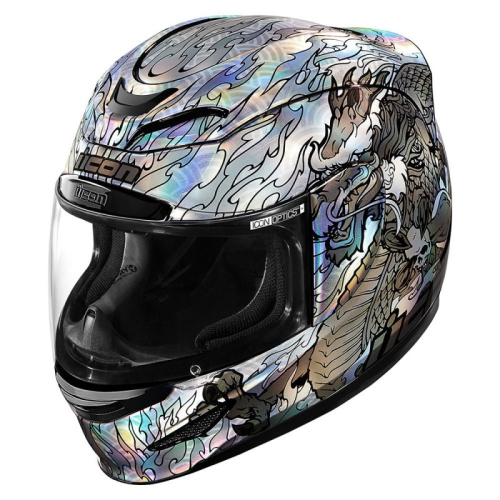 CASQUE ICON Airmada LEGION - Chrome MP