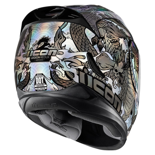 CASQUE ICON Airmada LEGION - Chrome MP