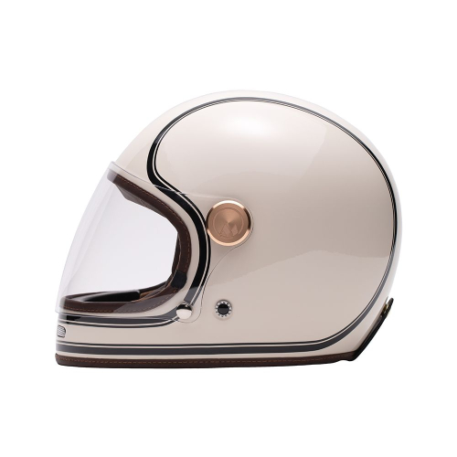 Casque intégral Marko Fullmoon Beige/Noir MP