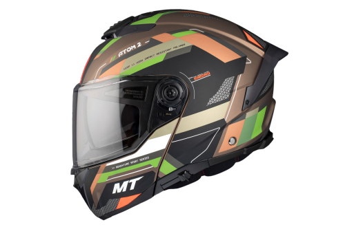 Casque Modulable MT HELMETS  ATOM 2 SV BAST A6 MP