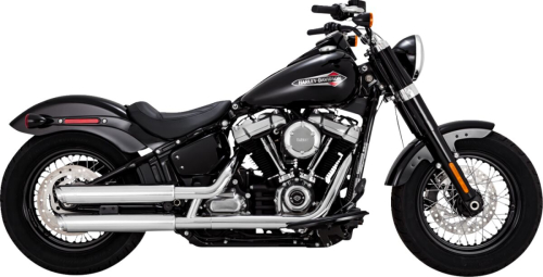 Silencieux Vance & Hines Twin Slash 76.2mm Argent