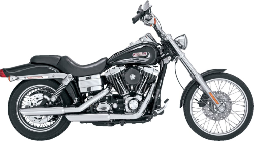 Silencieux Vance & Hines Twin Slash de 3" Chrome