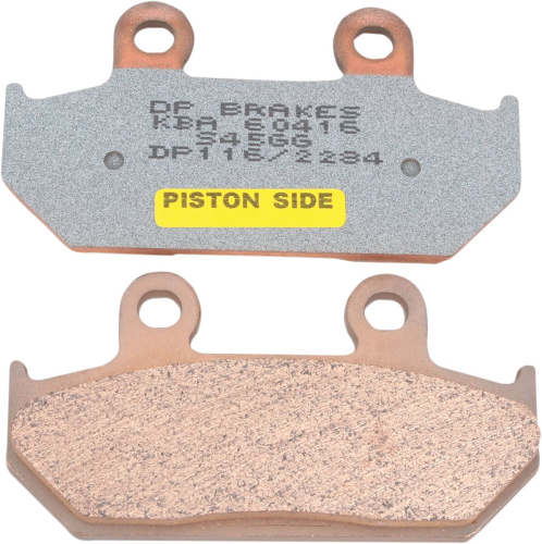 Plaquettes de frein frittées avant standard DP116