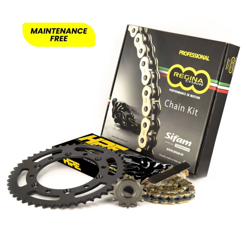 Kit Chaine REGINA Haute Performance Endurance CF MOTO MT 650 15x46 - 520 Avec Joints Toriques