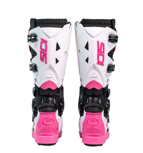 BOTTES CROSS SIDI CROSSFIRE 3 SRS NOIR/BLANC/ROSE