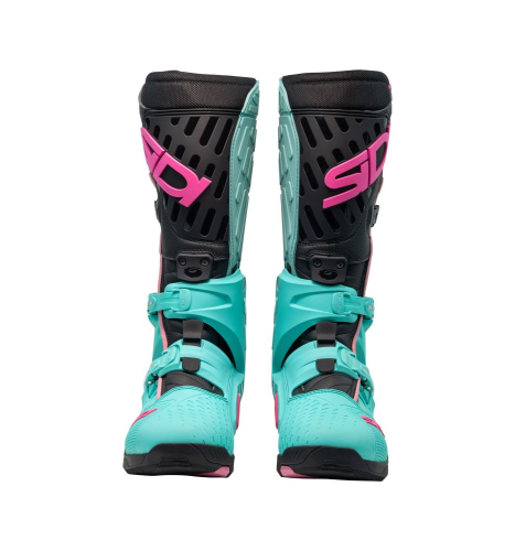 BOTTES CROSS SIDI CROSSAIR MINT/NOIR/ROSE